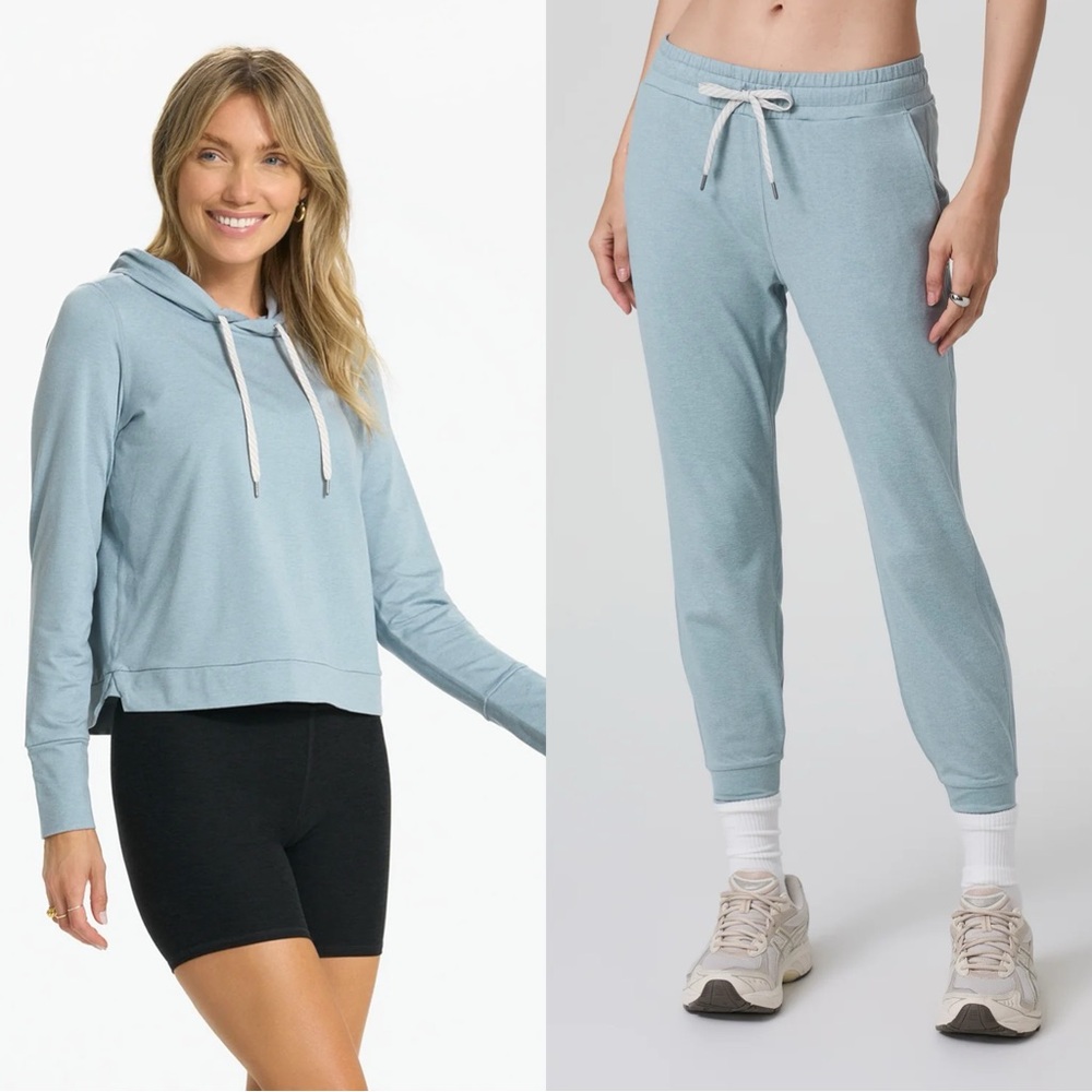 Vuori Dusty Blue Jogger Track Pants - Picture 16 of 16